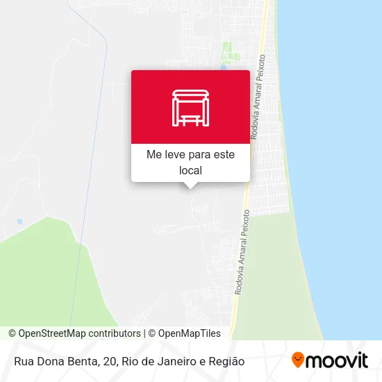 Rua Dona Benta, 20 mapa