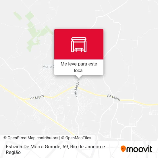 Estrada De Morro Grande, 69 mapa