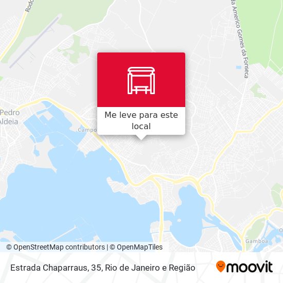 Estrada Chaparraus, 35 mapa