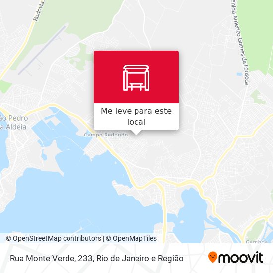 Rua Monte Verde, 233 mapa