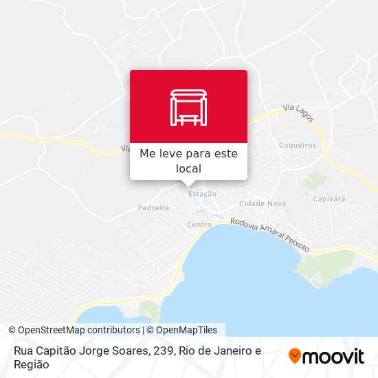 Rua Capitão Jorge Soares, 239 mapa