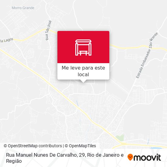 Rua Manuel Nunes De Carvalho, 29 mapa