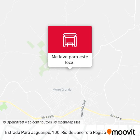Estrada Para Jaguaripe, 100 mapa