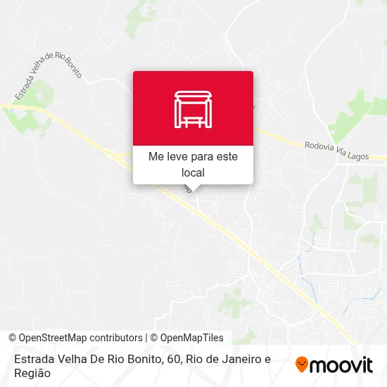 Estrada Velha De Rio Bonito, 60 mapa