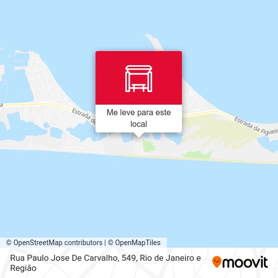 Rua Paulo Jose De Carvalho, 549 mapa