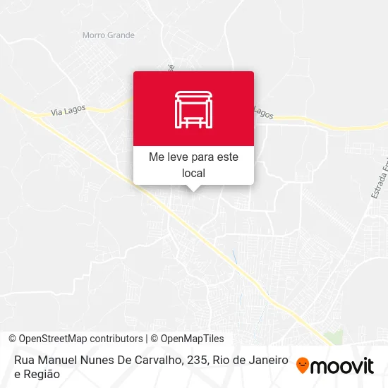 Rua Manuel Nunes De Carvalho, 235 mapa