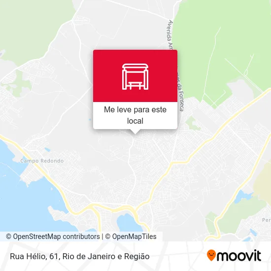 Rua Hélio, 61 mapa