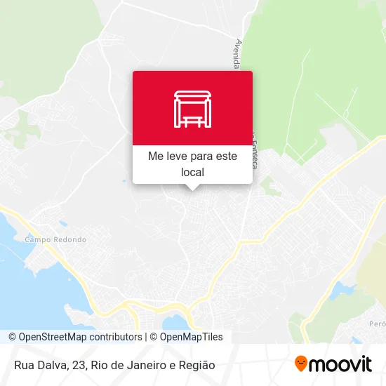 Rua Dalva, 23 mapa