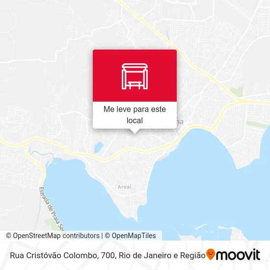 Rua Cristóvão Colombo, 700 mapa