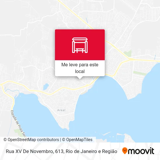 Rua XV De Novembro, 613 mapa