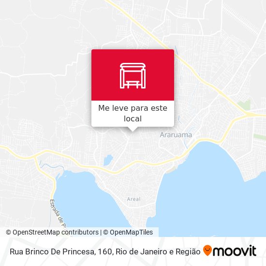 Rua Brinco De Princesa, 160 mapa