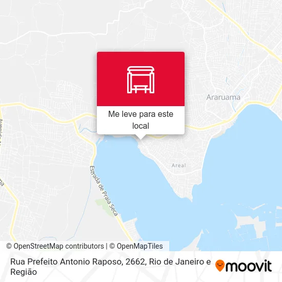 Rua Prefeito Antonio Raposo, 2662 mapa
