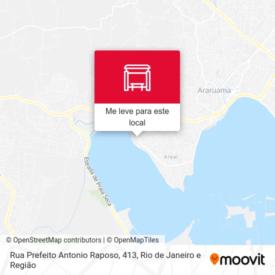 Rua Prefeito Antonio Raposo, 413 mapa
