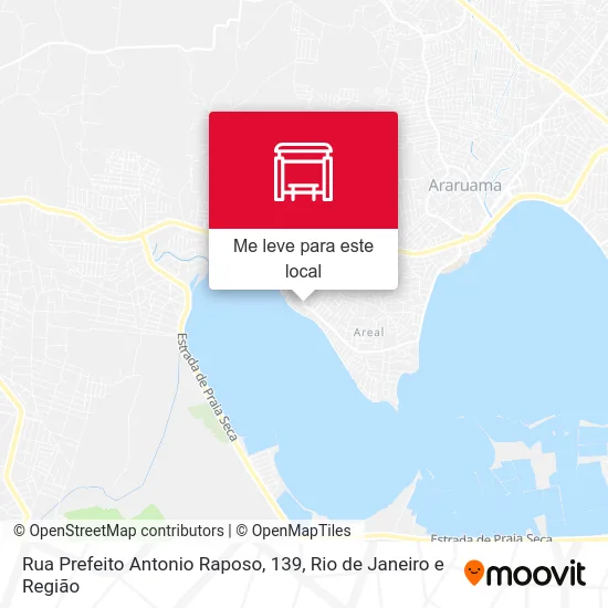 Rua Prefeito Antonio Raposo, 139 mapa