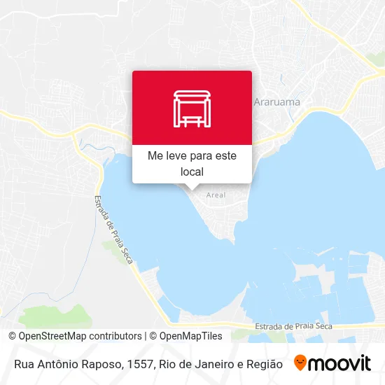 Rua Antônio Raposo, 1557 mapa
