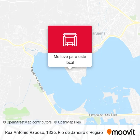 Rua Antônio Raposo, 1336 mapa