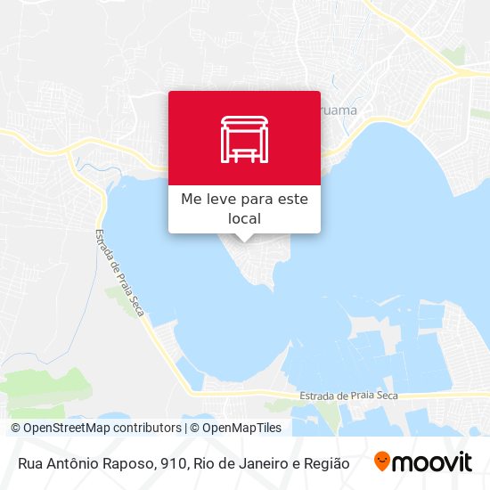Rua Antônio Raposo, 910 mapa