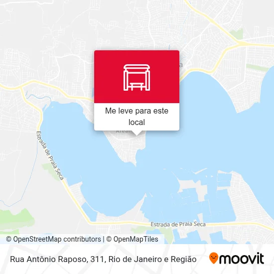 Rua Antônio Raposo, 311 mapa