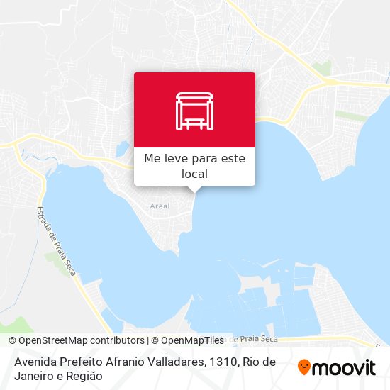 Avenida Prefeito Afranio Valladares, 1310 mapa