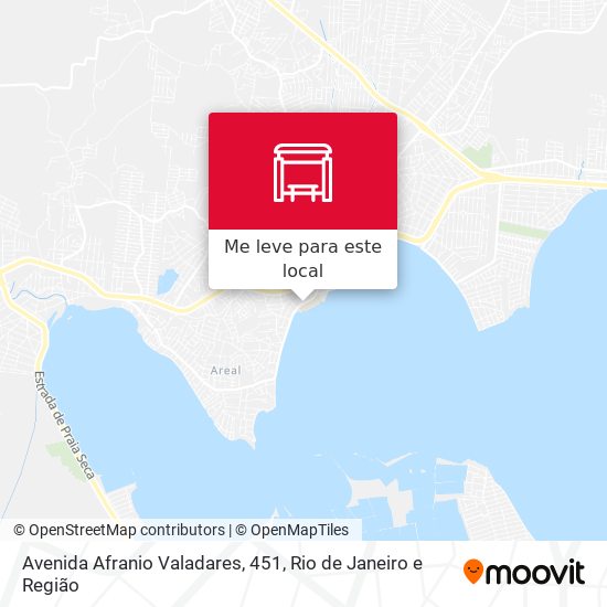Avenida Afranio Valadares, 451 mapa