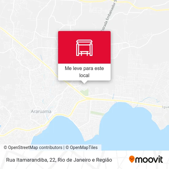 Rua Itamarandiba, 22 mapa