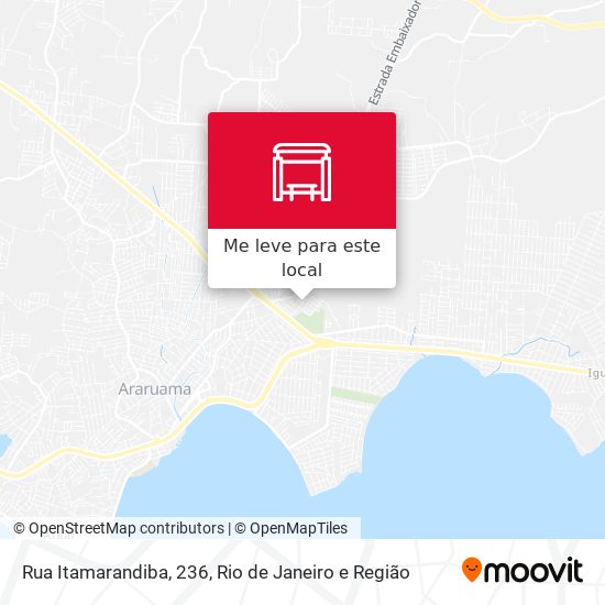 Rua Itamarandiba, 236 mapa