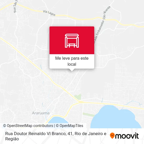 Rua Doutor Reinaldo Vl Branco, 41 mapa