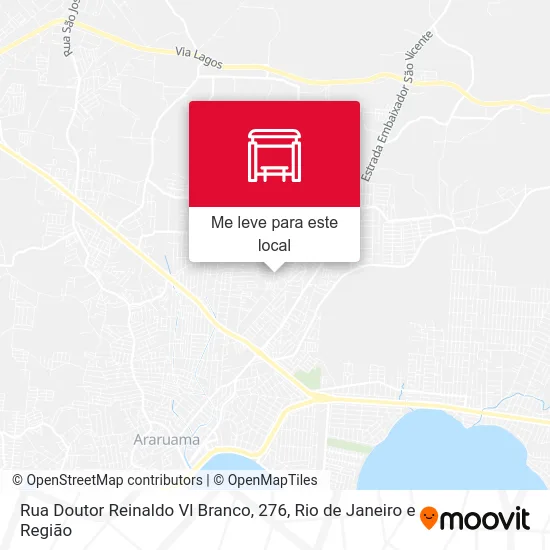 Rua Doutor Reinaldo Vl Branco, 276 mapa