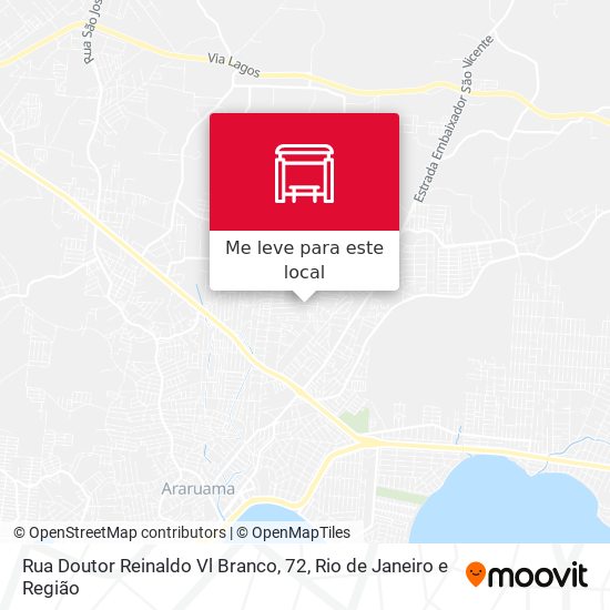 Rua Doutor Reinaldo Vl Branco, 72 mapa