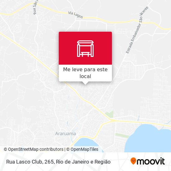 Rua Lasco Club, 265 mapa