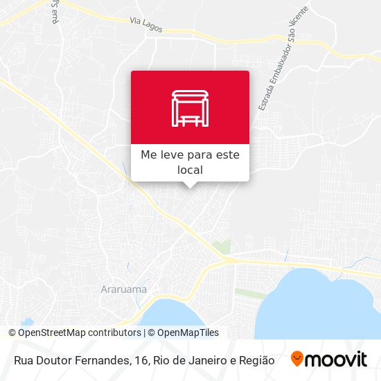 Rua Doutor Fernandes, 16 mapa