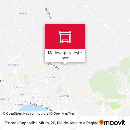 Estrada Sapeatiba Mirim, 20 mapa