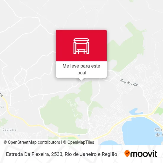 Estrada Da Flexeira, 2533 mapa