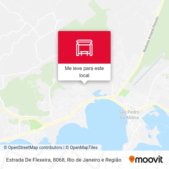 Estrada De Flexeira, 8068 mapa
