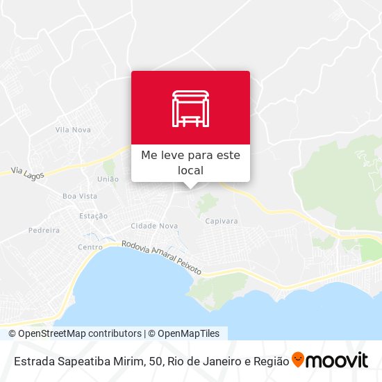 Estrada Sapeatiba Mirim, 50 mapa