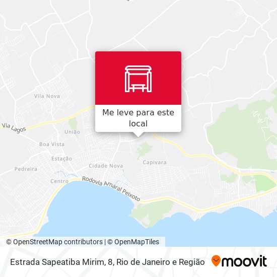 Estrada Sapeatiba Mirim, 8 mapa