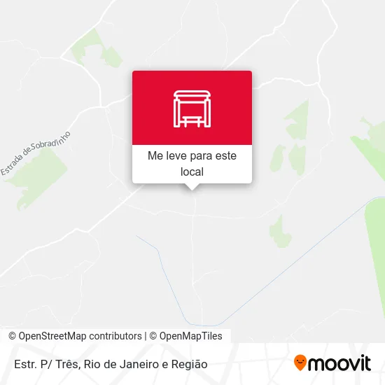 Estr. P/ Três mapa
