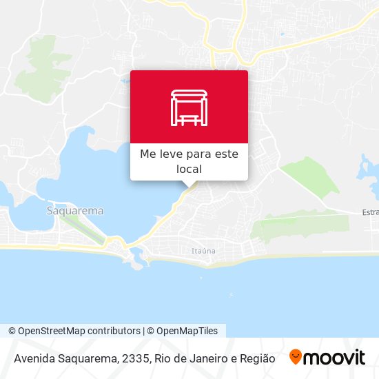 Avenida Saquarema, 2335 mapa