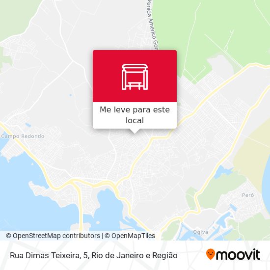Rua Dimas Teixeira, 5 mapa