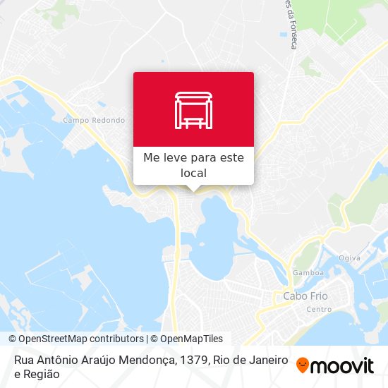 Rua Antônio Araújo Mendonça, 1379 mapa