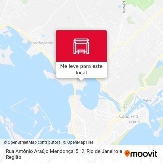 Rua Antônio Araújo Mendonça, 512 mapa