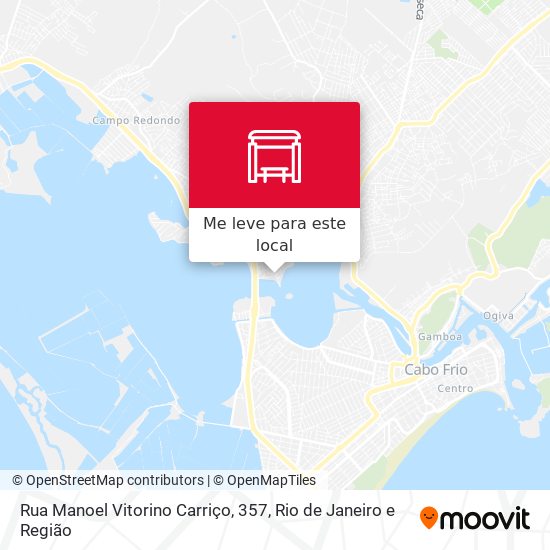 Rua Manoel Vitorino Carriço, 357 mapa