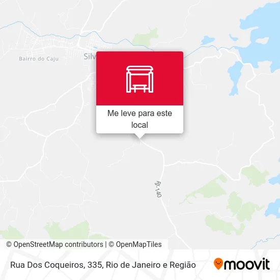 Rua Dos Coqueiros, 335 mapa