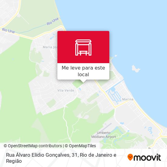 Rua Álvaro Elídio Gonçalves, 31 mapa