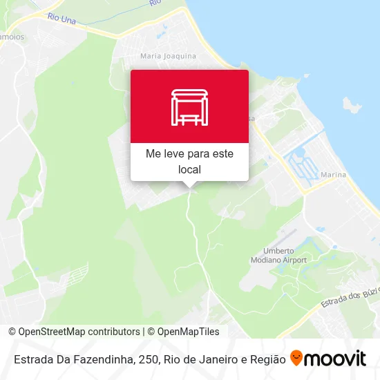 Estrada Da Fazendinha, 250 mapa