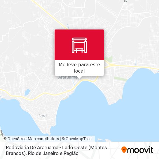 Rodoviária De Araruama - Lado Oeste (Montes Brancos) mapa