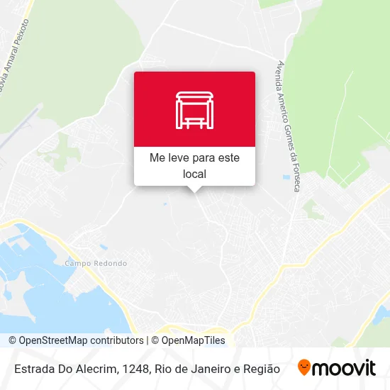 Estrada Do Alecrim, 1248 mapa