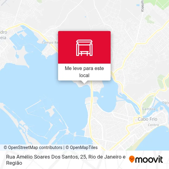Rua Amélio Soares Dos Santos, 25 mapa