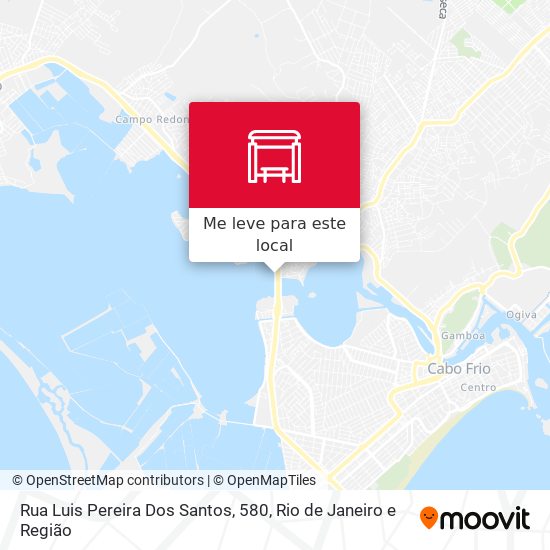 Rua Luis Pereira Dos Santos, 580 mapa