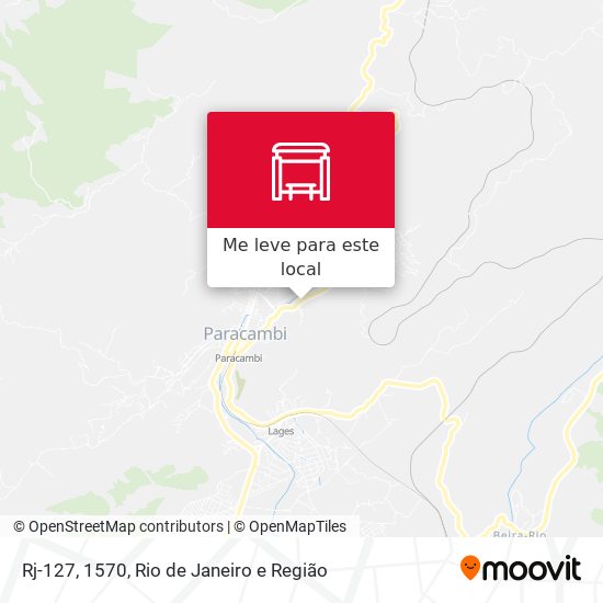 Rj-127, 1570 mapa